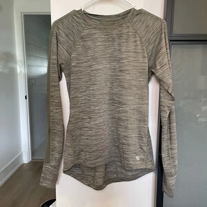 LIJA Gray Green Athletic Top - Size XS